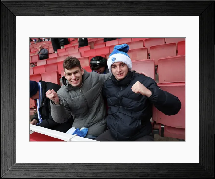 Framed Print : Arsenal v Brighton and Hove Albion Premier League 27DEC25