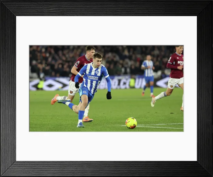 Framed Print : West Ham United v Brighton and Hove Albion Premier League 30DEC25 Framed Print : West Ham United v Brighton and Hove Albion Premier League 30DEC25
