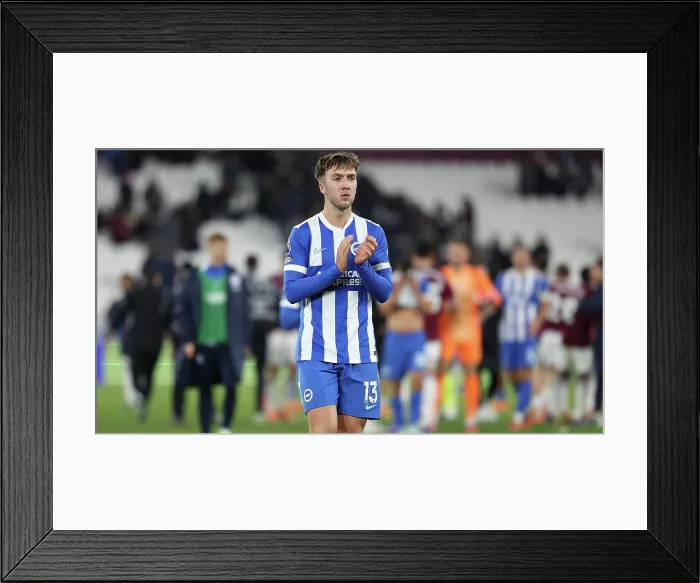 Framed Print : West Ham United v Brighton and Hove Albion Premier League 30DEC25 Framed Print : West Ham United v Brighton and Hove Albion Premier League 30DEC25