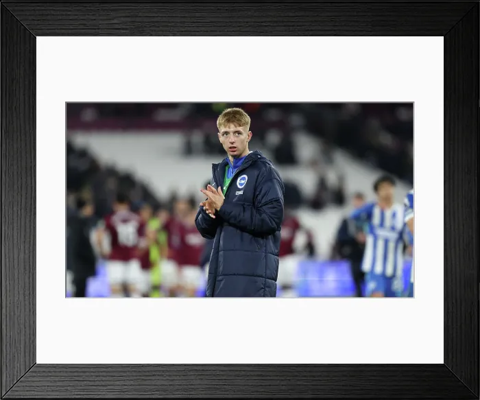 Framed Print : West Ham United v Brighton and Hove Albion Premier League 30DEC25 Framed Print : West Ham United v Brighton and Hove Albion Premier League 30DEC25