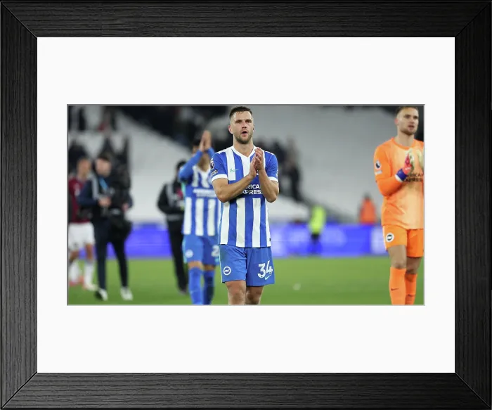 Framed Print : West Ham United v Brighton and Hove Albion Premier League 30DEC25 Framed Print : West Ham United v Brighton and Hove Albion Premier League 30DEC25