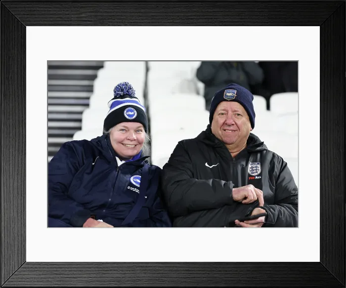 Framed Print : West Ham United v Brighton and Hove Albion Premier League 30DEC25 Framed Print : West Ham United v Brighton and Hove Albion Premier League 30DEC25