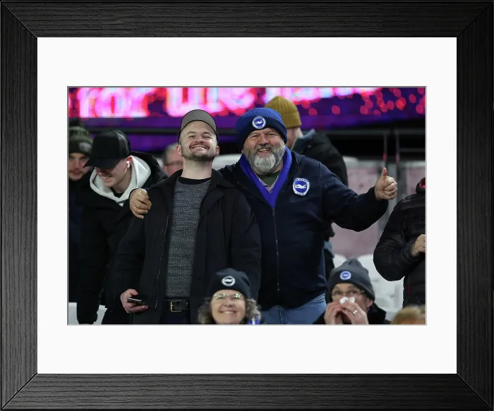 Framed Print : West Ham United v Brighton and Hove Albion Premier League 30DEC25 Framed Print : West Ham United v Brighton and Hove Albion Premier League 30DEC25