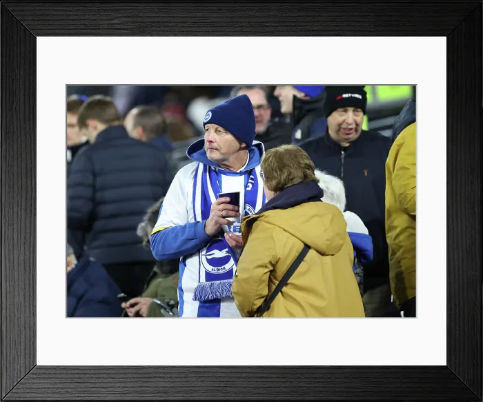 Framed Print : West Ham United v Brighton and Hove Albion Premier League 30DEC25
