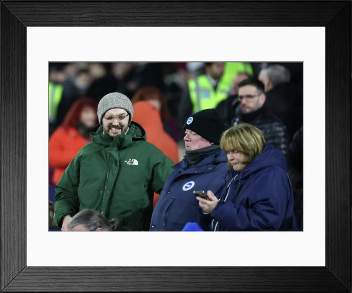 Framed Print : West Ham United v Brighton and Hove Albion Premier League 30DEC25 Framed Print : West Ham United v Brighton and Hove Albion Premier League 30DEC25