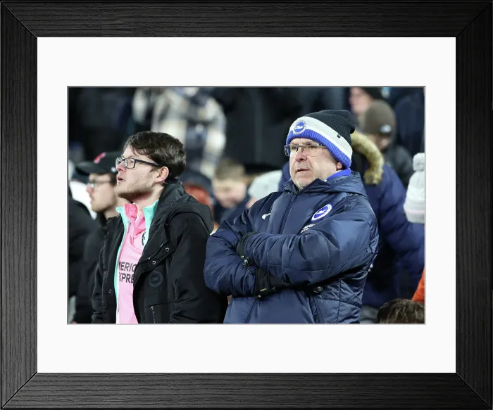 Framed Print : West Ham United v Brighton and Hove Albion Premier League 30DEC25 Framed Print : West Ham United v Brighton and Hove Albion Premier League 30DEC25