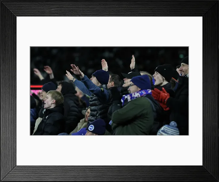 Framed Print : West Ham United v Brighton and Hove Albion Premier League 30DEC25 Framed Print : West Ham United v Brighton and Hove Albion Premier League 30DEC25