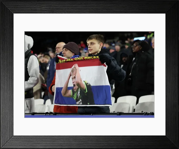 Framed Print : West Ham United v Brighton and Hove Albion Premier League 30DEC25