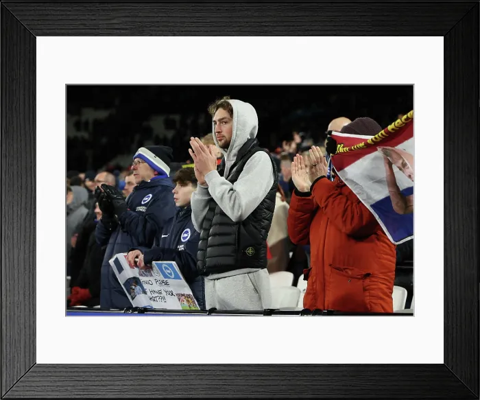 Framed Print : West Ham United v Brighton and Hove Albion Premier League 30DEC25 Framed Print : West Ham United v Brighton and Hove Albion Premier League 30DEC25