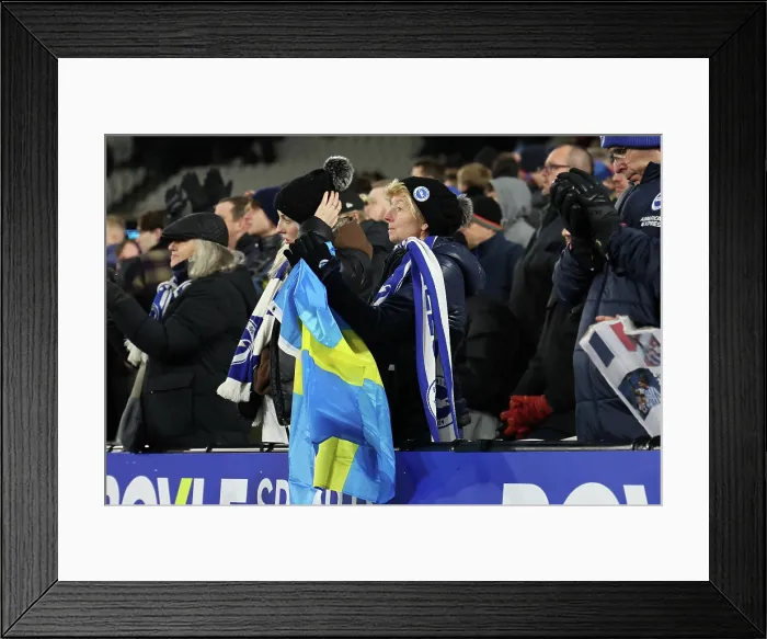 Framed Print : West Ham United v Brighton and Hove Albion Premier League 30DEC25