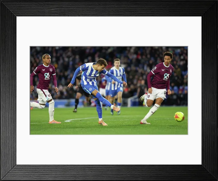 Framed Print : Brighton and Hove Albion v Burnley Premier League 03JAN26 Framed Print : Brighton and Hove Albion v Burnley Premier League 03JAN26