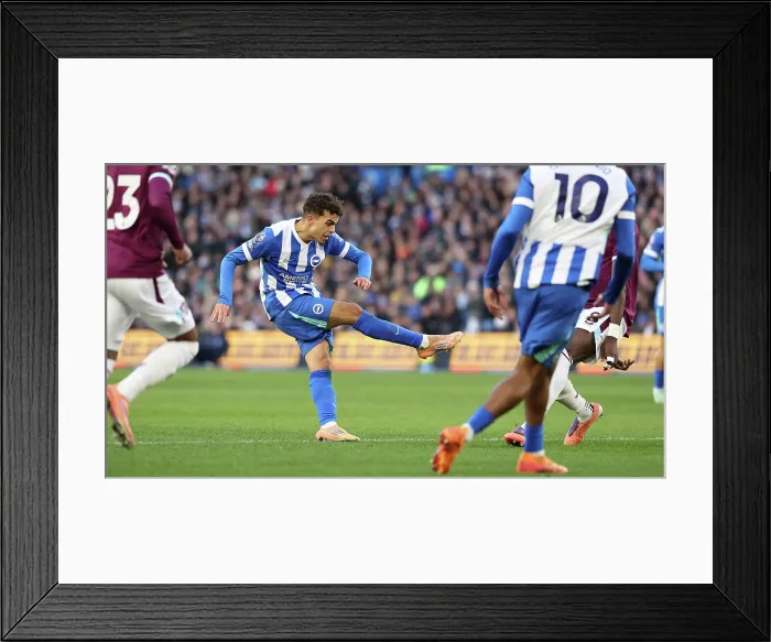 Framed Print : Brighton and Hove Albion v Burnley Premier League 03JAN26 Framed Print : Brighton and Hove Albion v Burnley Premier League 03JAN26