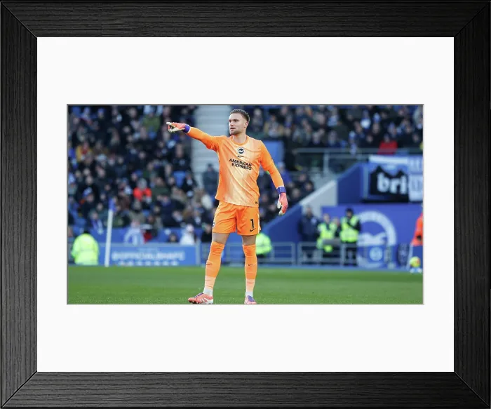 Framed Print : Brighton and Hove Albion v Burnley Premier League 03JAN26 Framed Print : Brighton and Hove Albion v Burnley Premier League 03JAN26