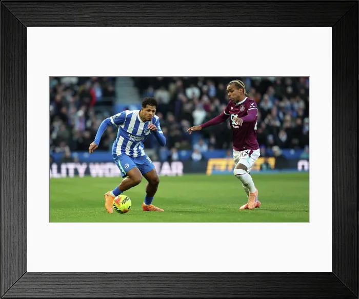 Framed Print : Brighton and Hove Albion v Burnley Premier League 03JAN26 Framed Print : Brighton and Hove Albion v Burnley Premier League 03JAN26