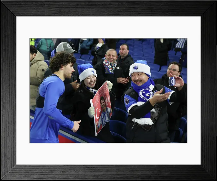 Framed Print : Brighton and Hove Albion v Burnley Premier League 03JAN26 Framed Print : Brighton and Hove Albion v Burnley Premier League 03JAN26