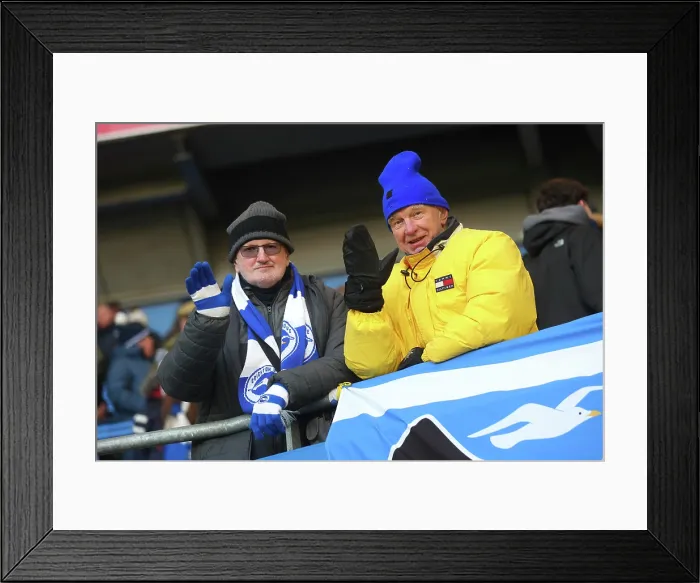 Framed Print : Brighton and Hove Albion v Burnley Premier League 03JAN26 Framed Print : Brighton and Hove Albion v Burnley Premier League 03JAN26