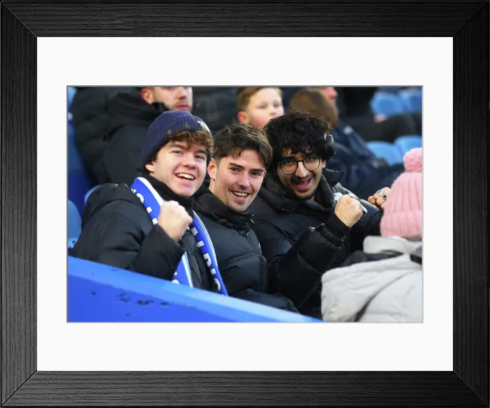 Framed Print : Brighton and Hove Albion v Burnley Premier League 03JAN26 Framed Print : Brighton and Hove Albion v Burnley Premier League 03JAN26