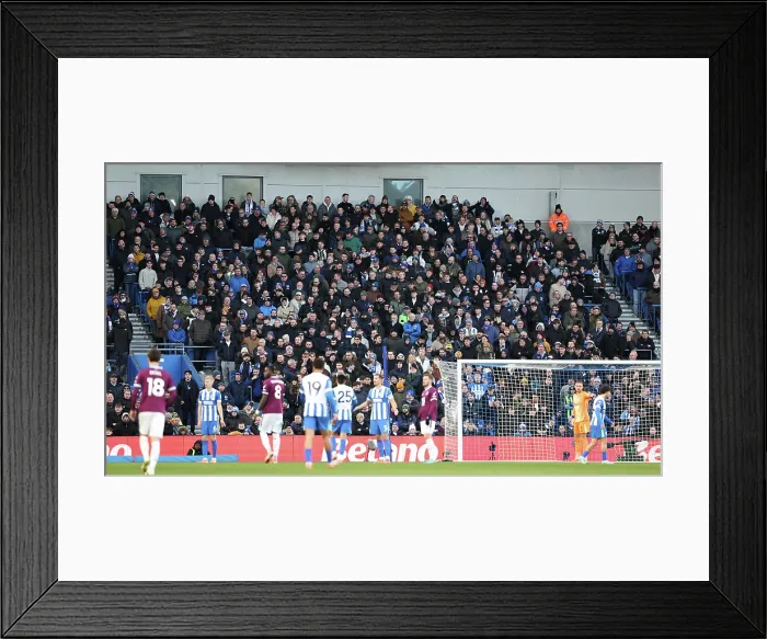 Framed Print : Brighton and Hove Albion v Burnley Premier League 03JAN26 Framed Print : Brighton and Hove Albion v Burnley Premier League 03JAN26