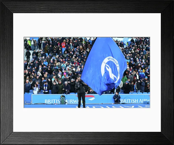 Framed Print : Brighton and Hove Albion v Burnley Premier League 03JAN26 Framed Print : Brighton and Hove Albion v Burnley Premier League 03JAN26