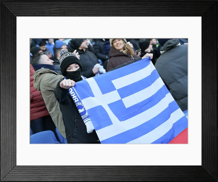 Framed Print : Brighton and Hove Albion v Burnley Premier League 03JAN26 Framed Print : Brighton and Hove Albion v Burnley Premier League 03JAN26