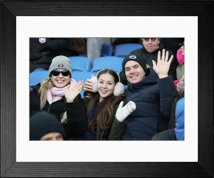 Framed Print : Brighton and Hove Albion v Burnley Premier League 03JAN26 Framed Print : Brighton and Hove Albion v Burnley Premier League 03JAN26
