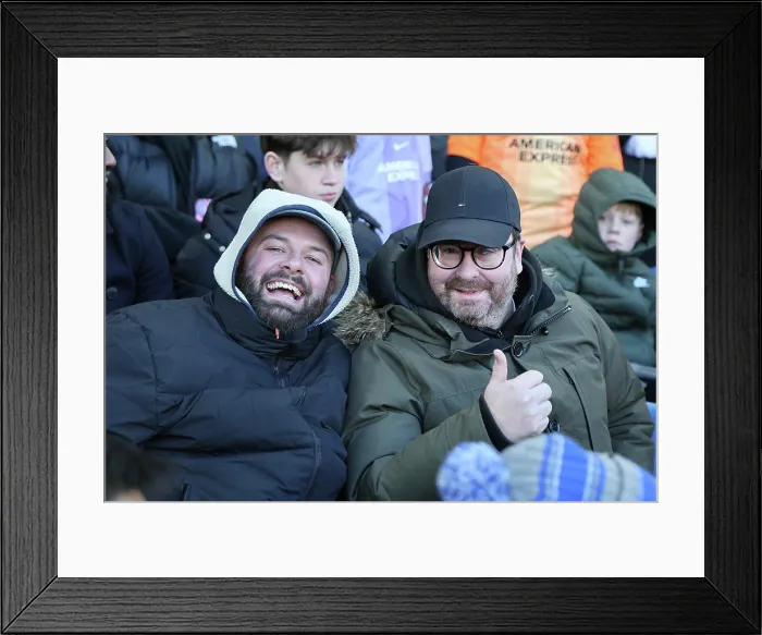 Framed Print : Brighton and Hove Albion v Burnley Premier League 03JAN26 Framed Print : Brighton and Hove Albion v Burnley Premier League 03JAN26