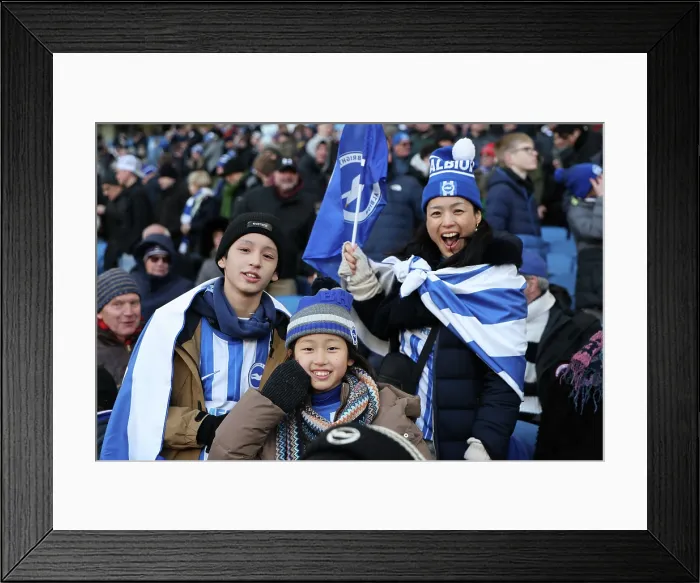 Framed Print : Brighton and Hove Albion v Burnley Premier League 03JAN26 Framed Print : Brighton and Hove Albion v Burnley Premier League 03JAN26