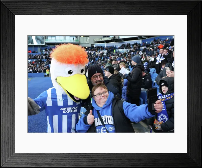 Framed Print : Brighton and Hove Albion v Burnley Premier League 03JAN26 Framed Print : Brighton and Hove Albion v Burnley Premier League 03JAN26