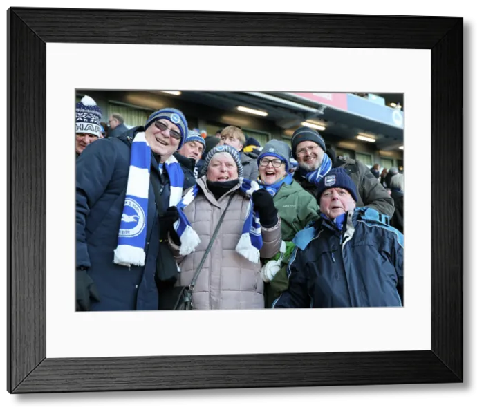 Framed Print : Brighton and Hove Albion v Burnley Premier League 03JAN26 Framed Print : Brighton and Hove Albion v Burnley Premier League 03JAN26