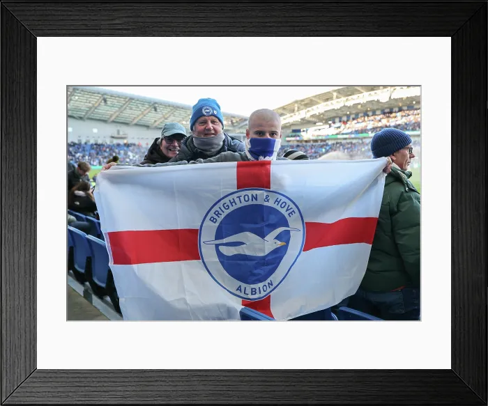 Framed Print : Brighton and Hove Albion v Burnley Premier League 03JAN26 Framed Print : Brighton and Hove Albion v Burnley Premier League 03JAN26