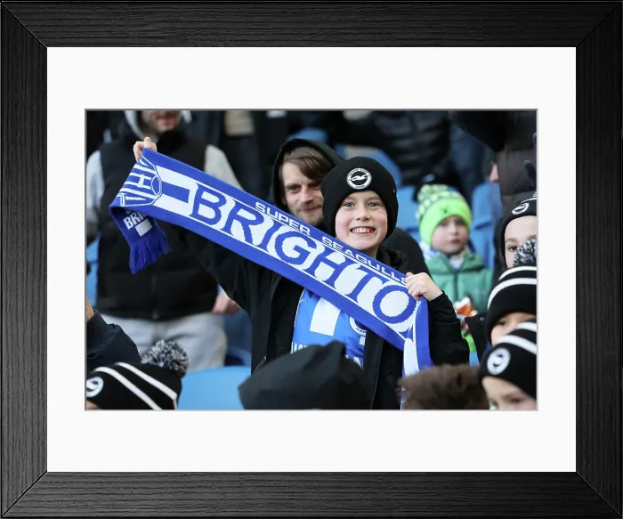 Framed Print : Brighton and Hove Albion v Burnley Premier League 03JAN26 Framed Print : Brighton and Hove Albion v Burnley Premier League 03JAN26