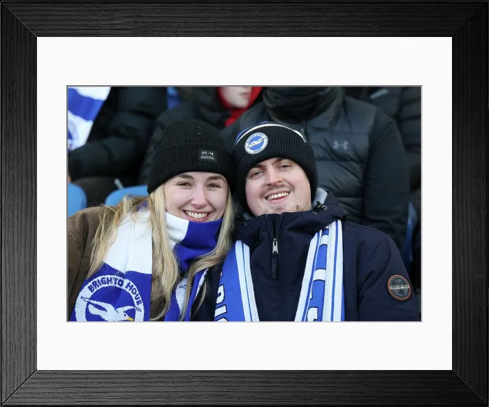 Framed Print : Brighton and Hove Albion v Burnley Premier League 03JAN26 Framed Print : Brighton and Hove Albion v Burnley Premier League 03JAN26