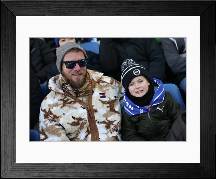 Framed Print : Brighton and Hove Albion v Burnley Premier League 03JAN26 Framed Print : Brighton and Hove Albion v Burnley Premier League 03JAN26