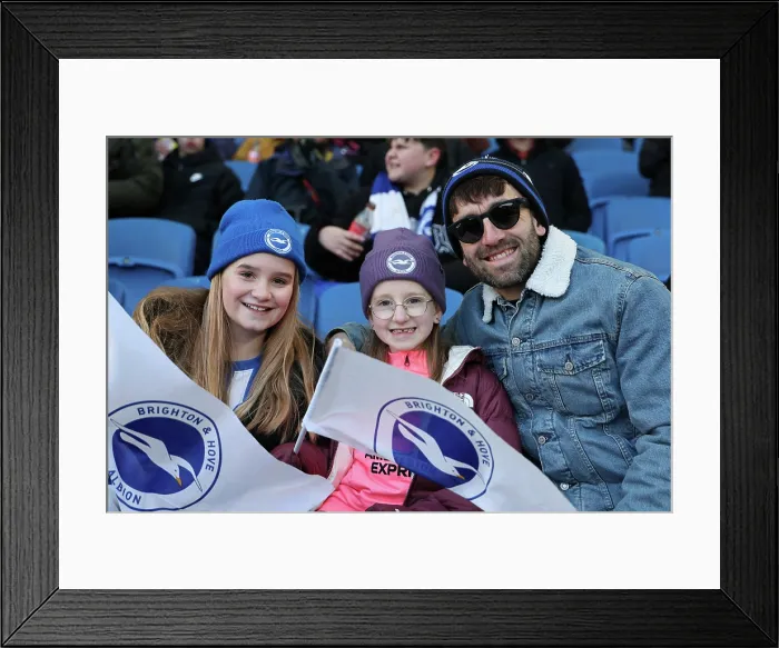 Framed Print : Brighton and Hove Albion v Burnley Premier League 03JAN26 Framed Print : Brighton and Hove Albion v Burnley Premier League 03JAN26