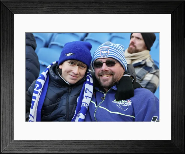 Framed Print : Brighton and Hove Albion v Burnley Premier League 03JAN26