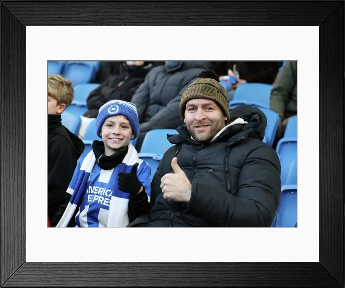 Framed Print : Brighton and Hove Albion v Burnley Premier League 03JAN26 Framed Print : Brighton and Hove Albion v Burnley Premier League 03JAN26