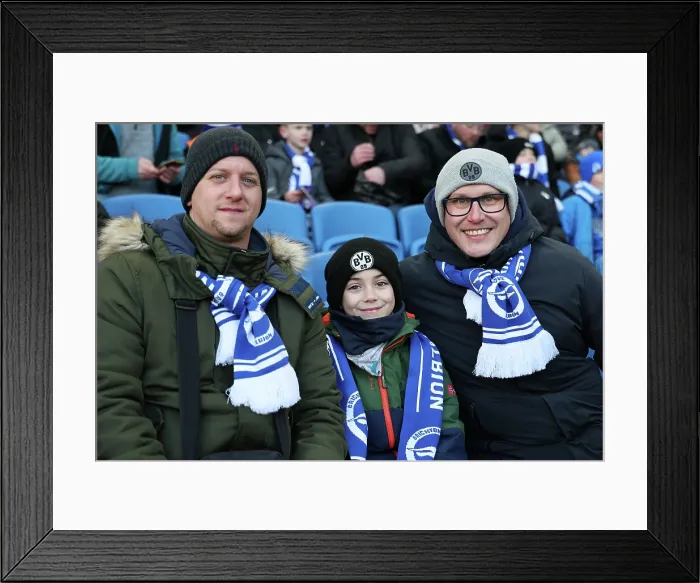 Framed Print : Brighton and Hove Albion v Burnley Premier League 03JAN26 Framed Print : Brighton and Hove Albion v Burnley Premier League 03JAN26