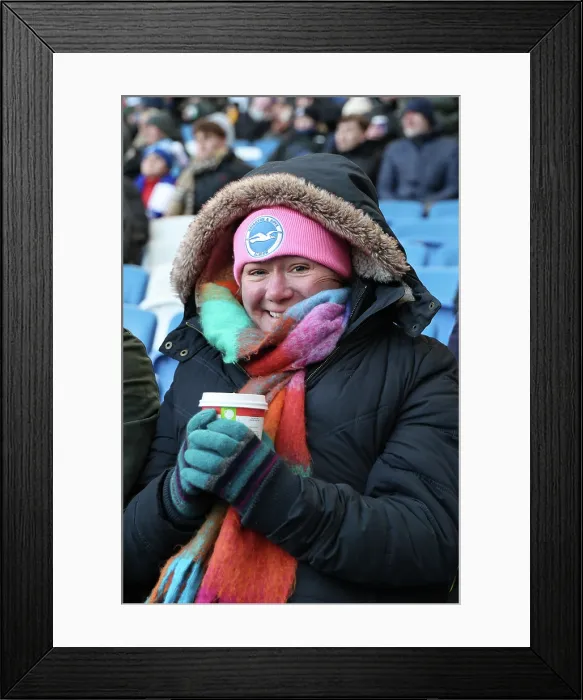 Framed Print : Brighton and Hove Albion v Burnley Premier League 03JAN26 Framed Print : Brighton and Hove Albion v Burnley Premier League 03JAN26