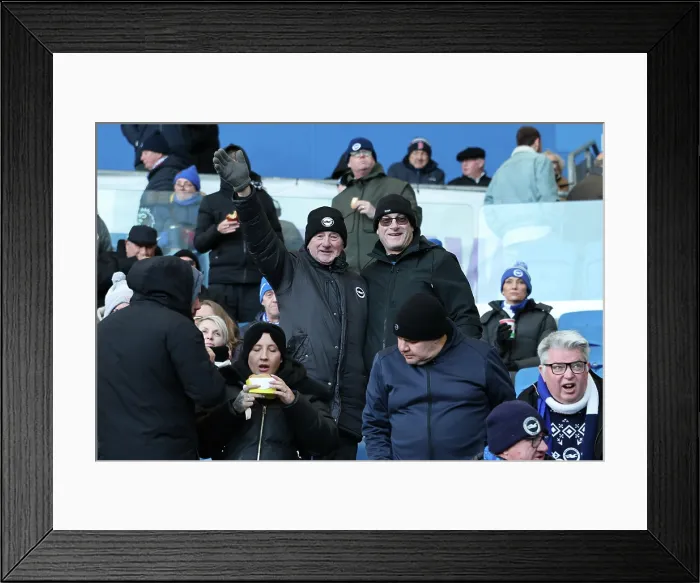 Framed Print : Brighton and Hove Albion v Burnley Premier League 03JAN26 Framed Print : Brighton and Hove Albion v Burnley Premier League 03JAN26