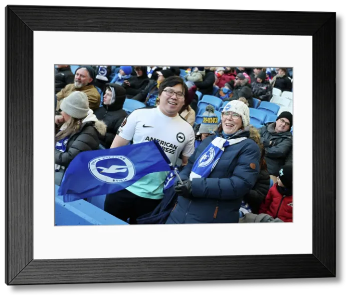Framed Print : Brighton and Hove Albion v Burnley Premier League 03JAN26 Framed Print : Brighton and Hove Albion v Burnley Premier League 03JAN26