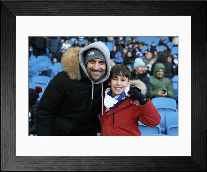 Framed Print : Brighton and Hove Albion v Burnley Premier League 03JAN26 Framed Print : Brighton and Hove Albion v Burnley Premier League 03JAN26