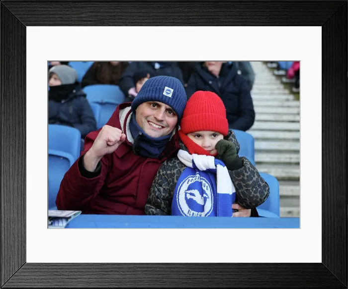 Framed Print : Brighton and Hove Albion v Burnley Premier League 03JAN26 Framed Print : Brighton and Hove Albion v Burnley Premier League 03JAN26