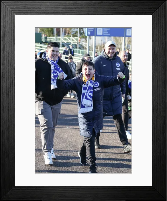 Framed Print : Brighton and Hove Albion v Burnley Premier League 03JAN26 Framed Print : Brighton and Hove Albion v Burnley Premier League 03JAN26