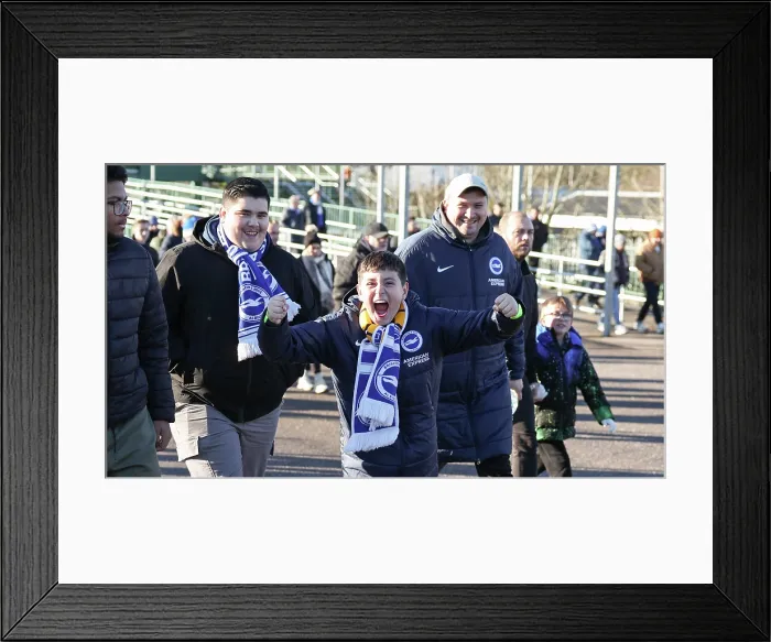 Framed Print : Brighton and Hove Albion v Burnley Premier League 03JAN26 Framed Print : Brighton and Hove Albion v Burnley Premier League 03JAN26