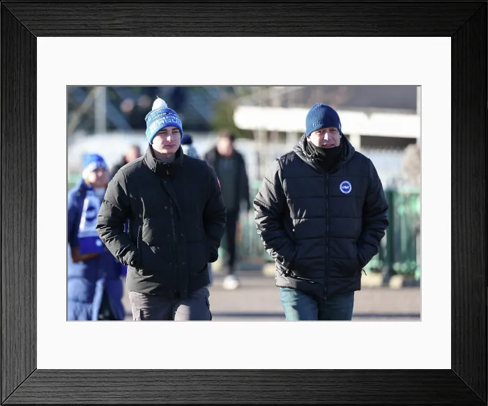 Framed Print : Brighton and Hove Albion v Burnley Premier League 03JAN26 Framed Print : Brighton and Hove Albion v Burnley Premier League 03JAN26
