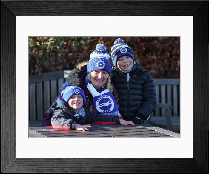 Framed Print : Brighton and Hove Albion v Burnley Premier League 03JAN26 Framed Print : Brighton and Hove Albion v Burnley Premier League 03JAN26