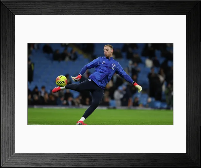 Framed Print : Manchester City v Brighton and Hove Albion Premier League 04JAN26 Framed Print : Manchester City v Brighton and Hove Albion Premier League 04JAN26