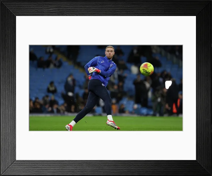 Framed Print : Manchester City v Brighton and Hove Albion Premier League 04JAN26 Framed Print : Manchester City v Brighton and Hove Albion Premier League 04JAN26