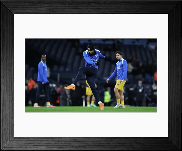 Framed Print : Manchester City v Brighton and Hove Albion Premier League 04JAN26 Framed Print : Manchester City v Brighton and Hove Albion Premier League 04JAN26