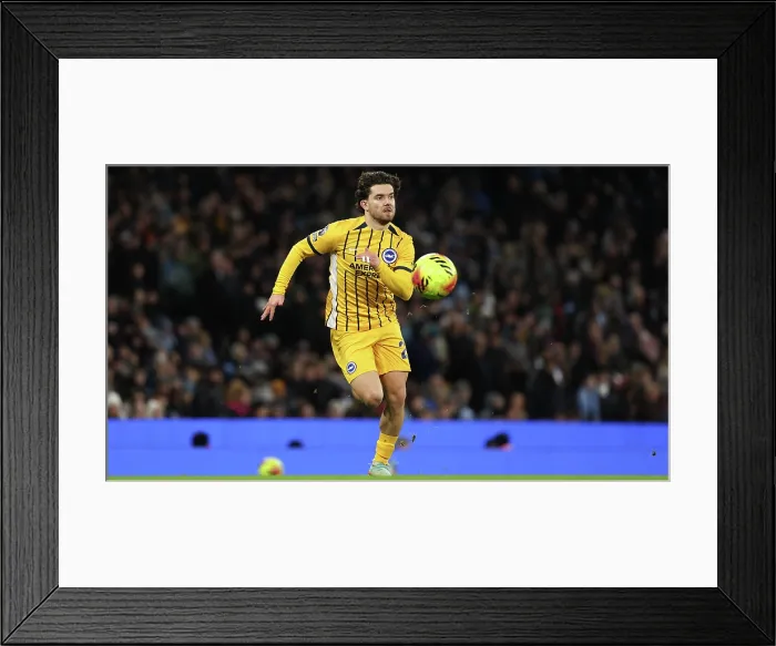 Framed Print : Manchester City v Brighton and Hove Albion Premier League 04JAN26 Framed Print : Manchester City v Brighton and Hove Albion Premier League 04JAN26
